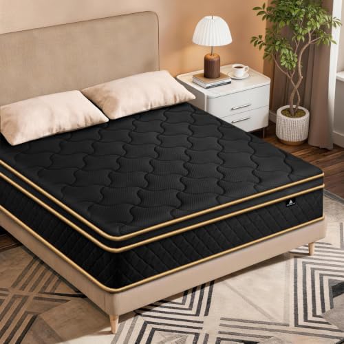 Twin Mattress 10 Inch Twin Size Mattresses in a Box Memory Foam Hybrid Twin, view 3