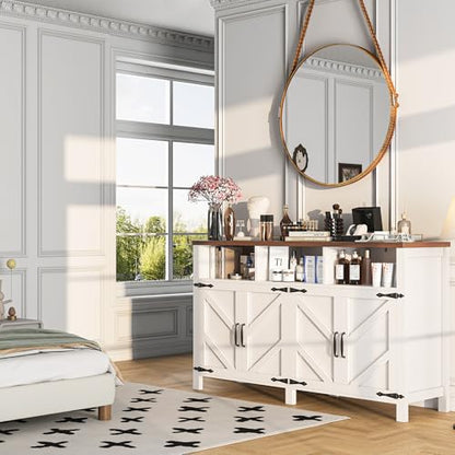 Buffet Sideboard with Storage Farmhouse, view 8