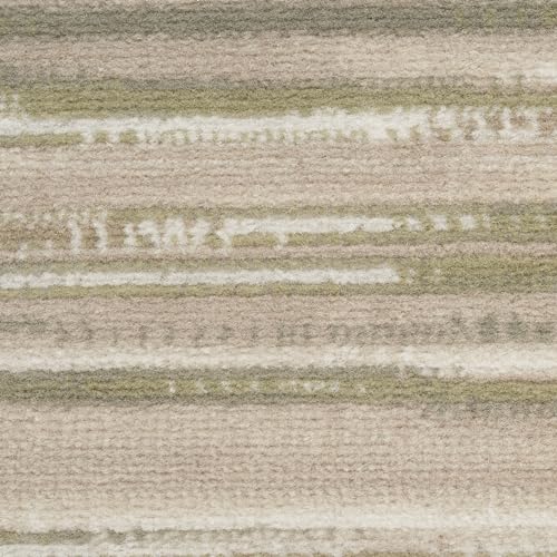 Home Jubilant Green Ivory 2' x 4' Area Rug - Easy Clean, Non Shedding, Bed Room, Living Room, Dining Room, Kitchen (2' x 4')
