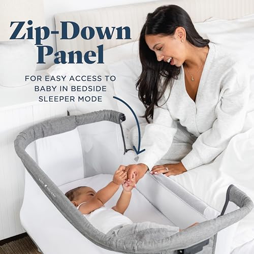 Beside Me Dreamer Bassinet, Bedside Sleeper, 7-Position Height Adjustment, view 8