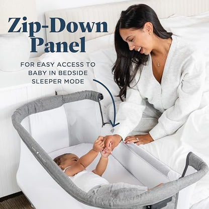 Beside Me Dreamer Bassinet, Bedside Sleeper, 7-Position Height Adjustment, view 8