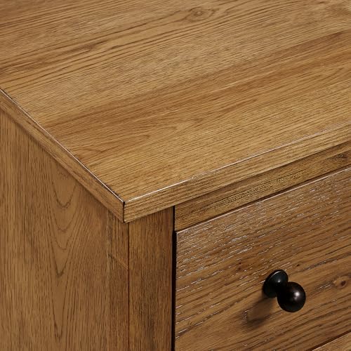 65" TV Entertainment Console, Buffet Cabinet, Prairie Oak, view 9