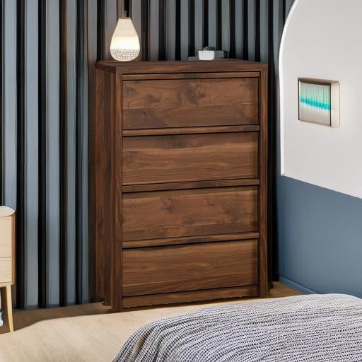Harvey Park 4-Drawer Chest, Grand Walnut finish