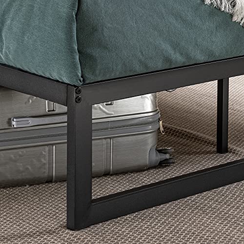 Abel Metal Platform Bed Frame / Mattress Foundation with Steel Slat Support /, view 5