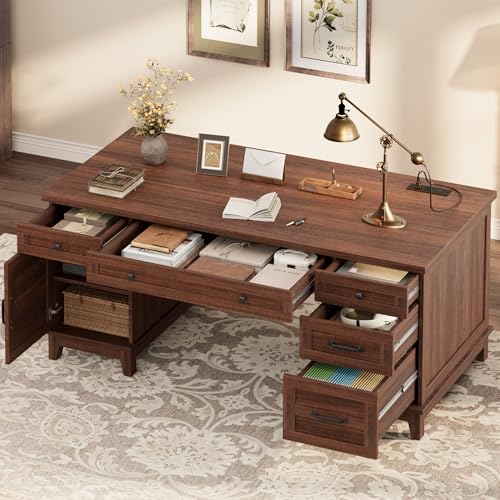Farmhouse Executive Desk 60 Inch, view 2