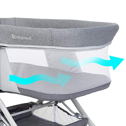Quick-Fold 2-in-1 Rocking Bassinet, Shadow Stone Gray