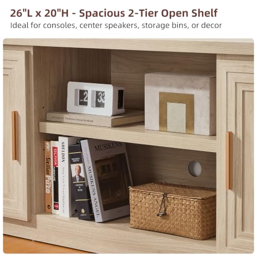 TV Stand for 65 Inch TV Entertainment Center Media Console, view 6