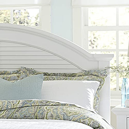 Liberty Furniture Summer House I King Panel Bed Headboard - Oyster White