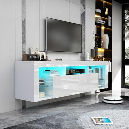 63 in Floating TV Stand Wall Mounted, view 3