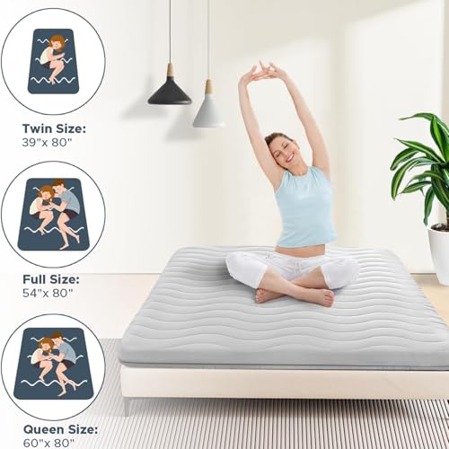 Japanese Futon Floor Mattress, 100% High Density Comfortable Foam, view 7