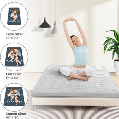 Japanese Futon Floor Mattress, 100% High Density Comfortable Foam, view 7