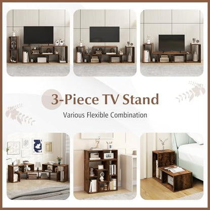 Free-Combination TV Stand for Bedroom, view 5