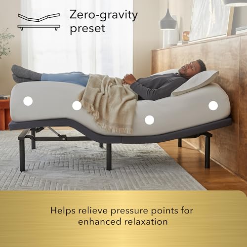 baselogic Gold Adjustable Base Bed Frame Full, view 6
