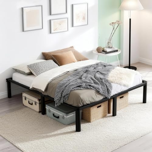 Queen Bed Frame Heavy Duty Steel Platform, view 6