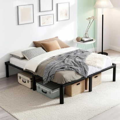Queen Bed Frame Heavy Duty Steel Platform, view 6