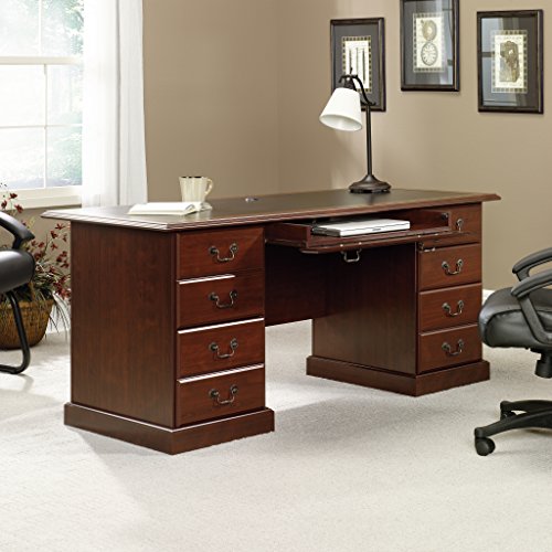 Heritage Hill Executive Desk, Classic Cherry finish, view 4