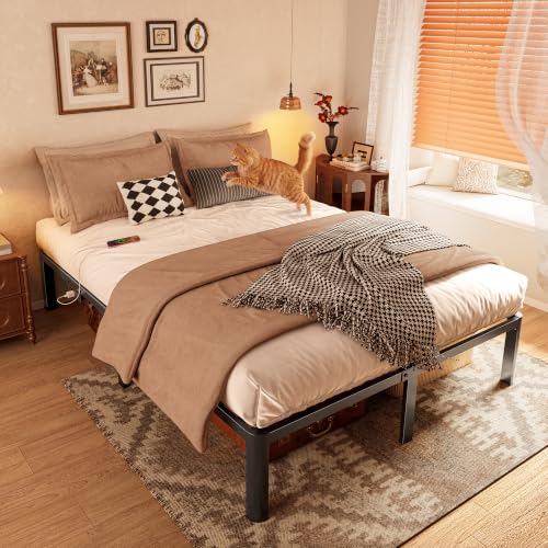 Queen Bed Frame with Charging Station, view 3