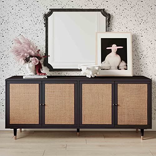 Sierra Wooden Sideboard (Noir), view 3