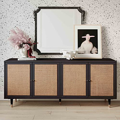 Sierra Wooden Sideboard (Noir), view 3