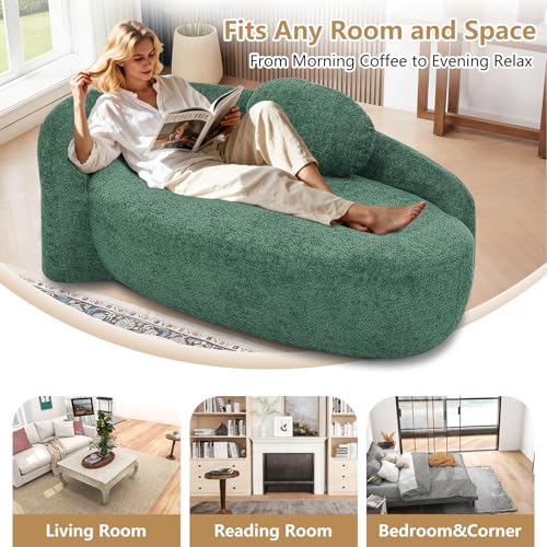Upholstered Chaise Lounge Indoor for Living Room Bedroom, view 8