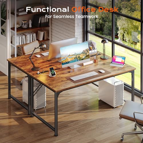 47 X 24 Inch Deeper Desk with Power Outlets, view 8