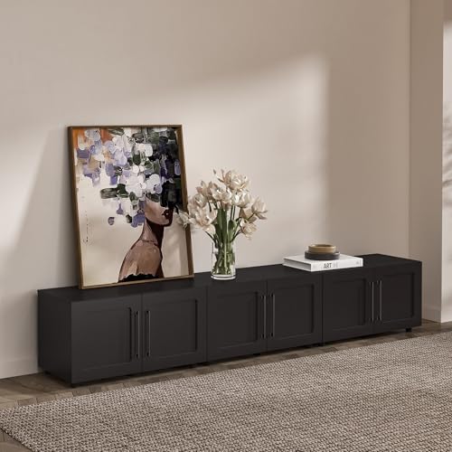 32 Inch Modular Sideboard Storage Cabinet with Soft-Close Doors, view 7
