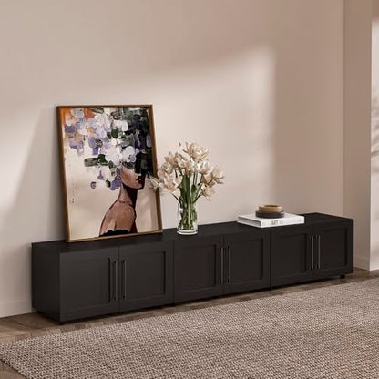 32 Inch Modular Sideboard Storage Cabinet with Soft-Close Doors, view 7