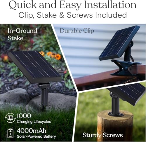 Ambience Pro Solar Powered Outdoor String Lights -27 ft Commercial Grade, view 4