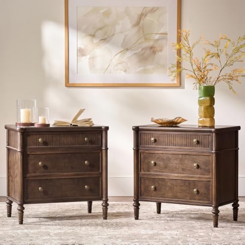 Traditional End Table with Charging Station, view 2