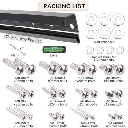No Drill Drywall TV Mount, view 7