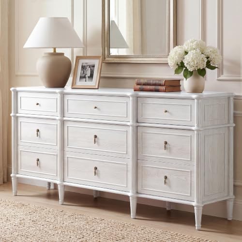 63" 9-Drawer Dresser with Power Outlet, view 2