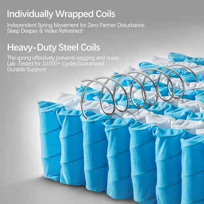 12 inch Full Size Mattress in a Box, view 7