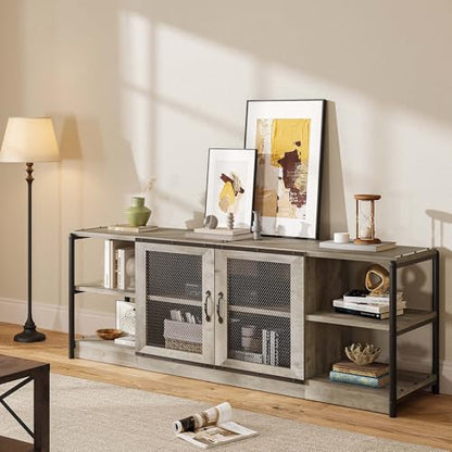 Farmhouse TV Stand for 75/80 inches TVs, view 2