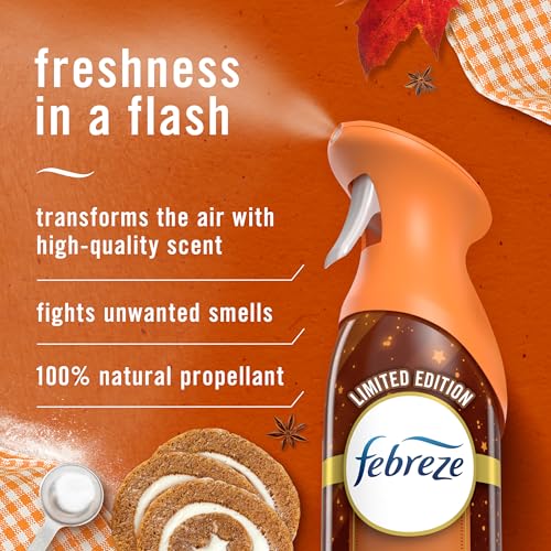 Odor-Fighting Air Freshener Spray, Room Spray, Pumpkin Roll Air Mist, 8.1 oz, view 4