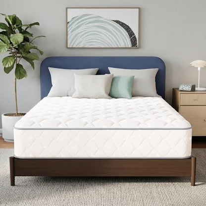 Full Size 8 Inch Cool Hybrid Mattress, Innerspring Coil Support, view 2