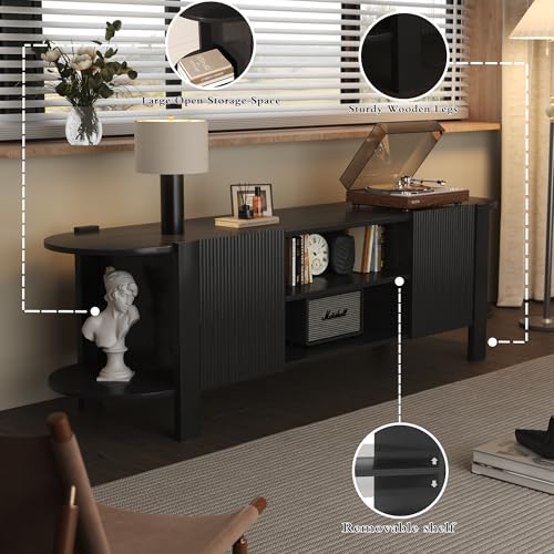 65 Inch TV Stand for Up to 75 inch TVs, view 6