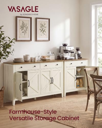 Farmhouse Buffet Cabinet and Coffee Bar Bundle, view 4