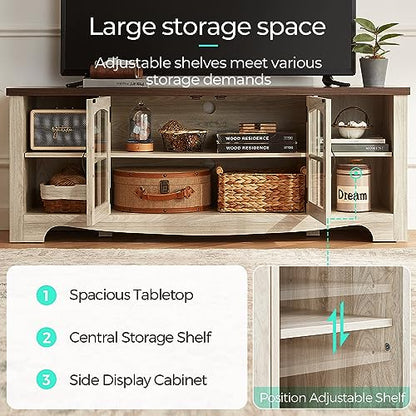 Farmhouse TV Stand for 65 Inch TV, view 6