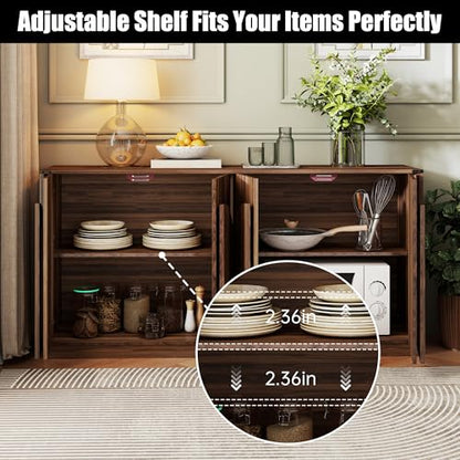 65" Sideboard Buffet Cabinet with Storage, view 5