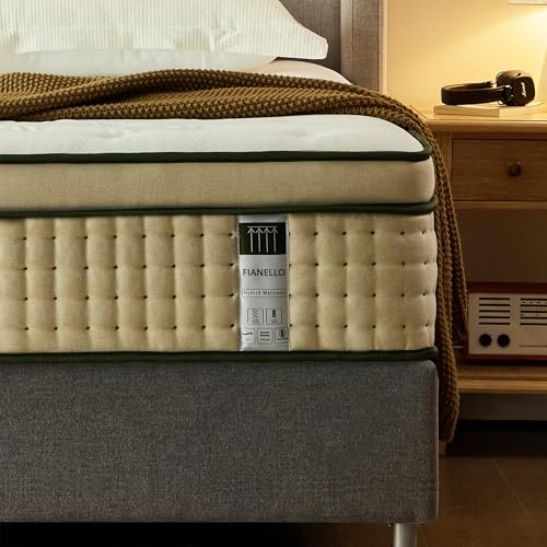 Full Mattress, 14 inch Hybrid Cool Gel Memory Foam Mattress with Pocket Springs, view 2