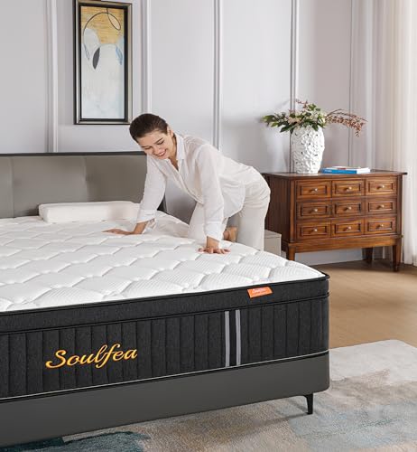 Queen Mattresses, 10 Inch Queen Size Mattresses in a Box, view 6