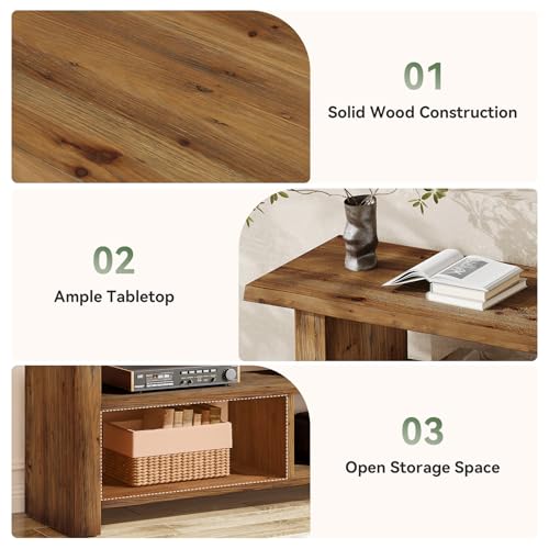 Solid Wood TV Stand for TVs up to 75 Inch, view 7