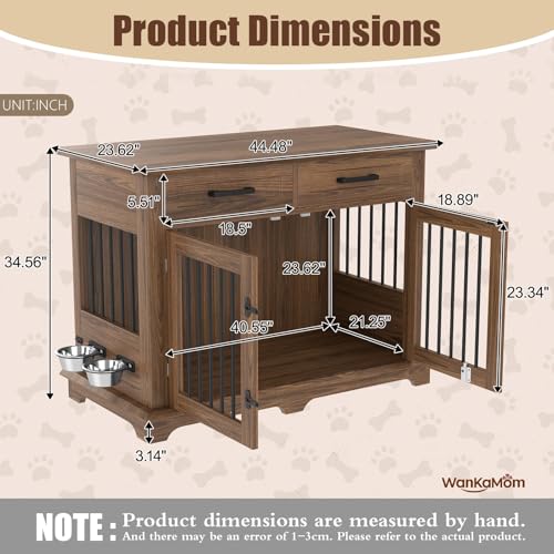 Large Dog Cage Furniture, Multi-Functional Indoor Dog Kennel, view 4