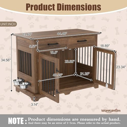 Large Dog Cage Furniture, Multi-Functional Indoor Dog Kennel, view 4