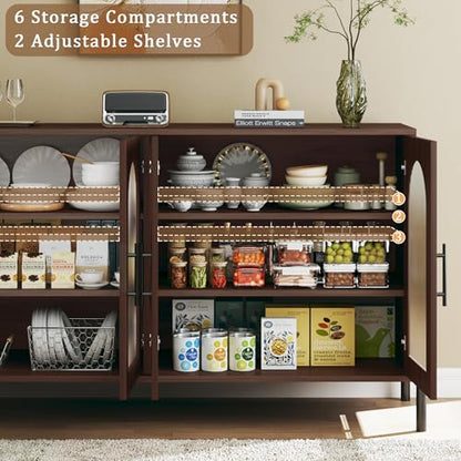 55" Buffet Cabinet with Storage, view 5