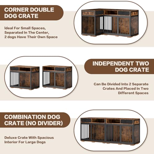 Corner Dog Crate Furniture, view 6