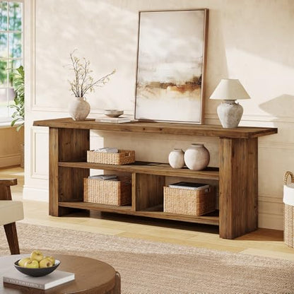 Solid Wood TV Stand for TVs up to 75 Inch, view 4