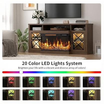 Fireplace TV Stand for TVs up to 75", view 6