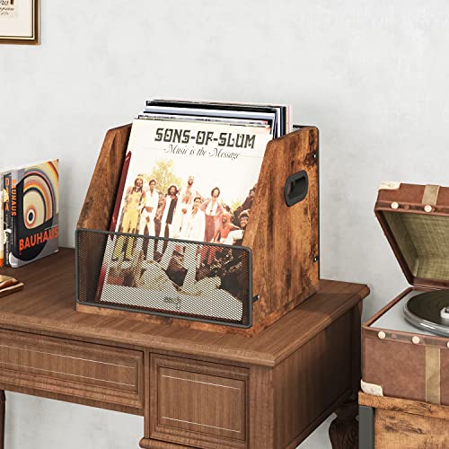 Vinyl Record Storage, Record Box Case Crate, Vinyl Record Album Holder, view 5
