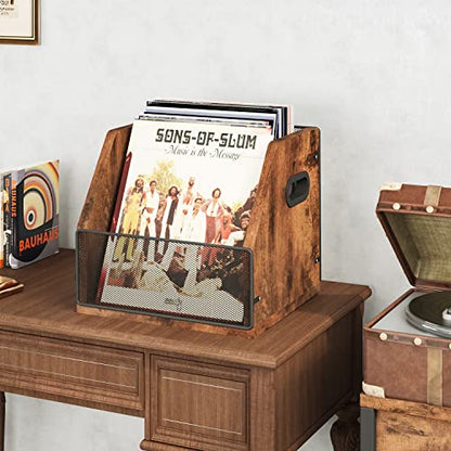 Vinyl Record Storage, Record Box Case Crate, Vinyl Record Album Holder, view 5